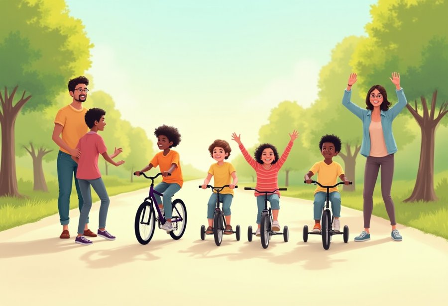 Empowering Kids Through the Joy of Learning to Ride a Bike