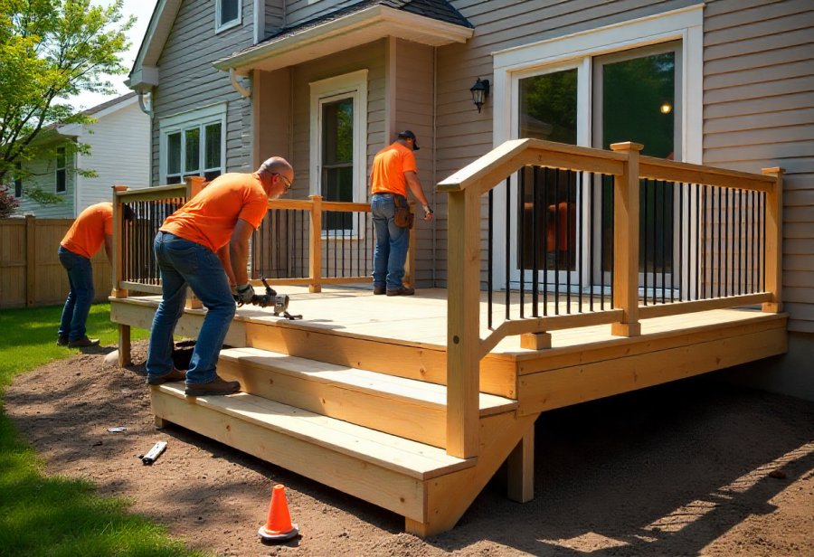 Transform Your Outdoor Space with a Stunning Custom Deck Design